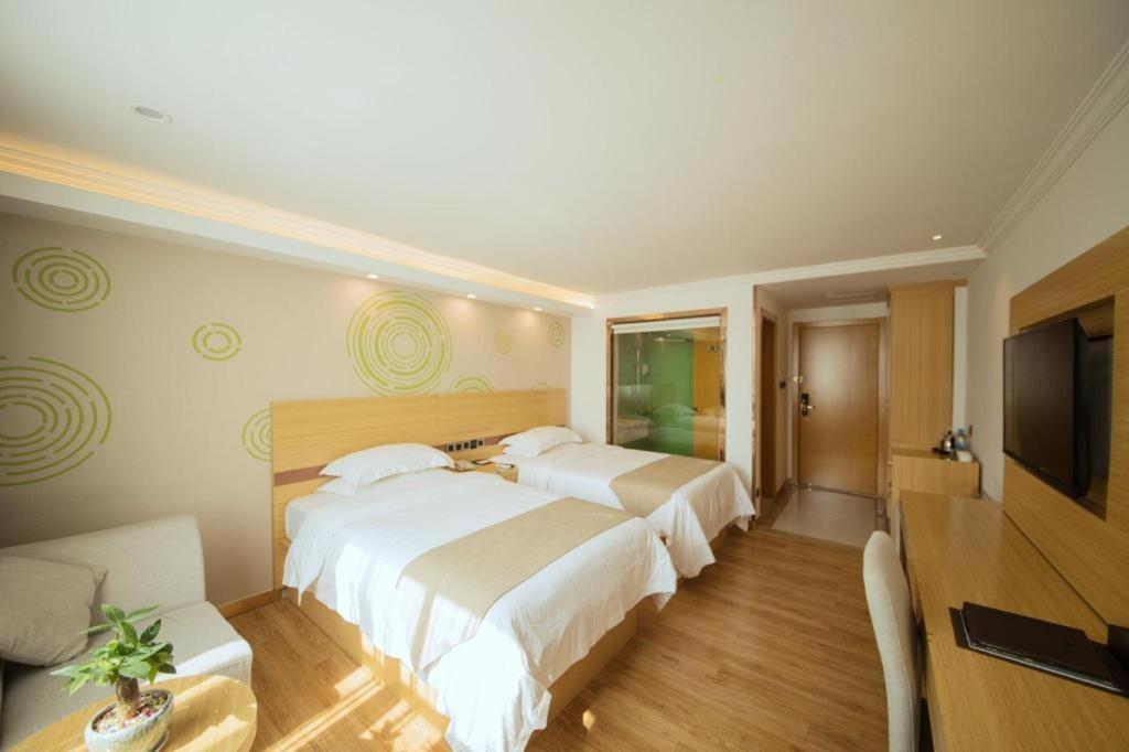 Greentree Inn Qingyuan Qinghe Avenue Branch Extérieur photo